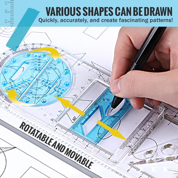1+1 FREE | ArcSketch - Multi-Functional Drawing Ruler, Precision and Creativity [Last Day Discount] - Image 2