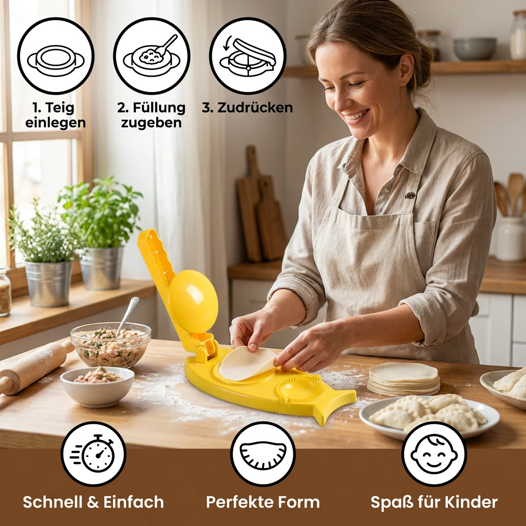 1+1 FREE | PerfectDumpli – Perfectly Shaped Dumplings Quickly and Cleanly Every Time - Image 3