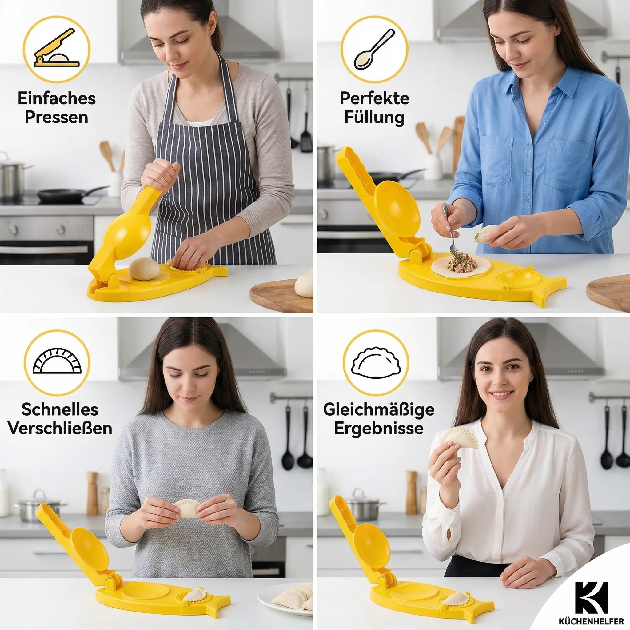 1+1 FREE | PerfectDumpli – Perfectly Shaped Dumplings Quickly and Cleanly Every Time - Image 4
