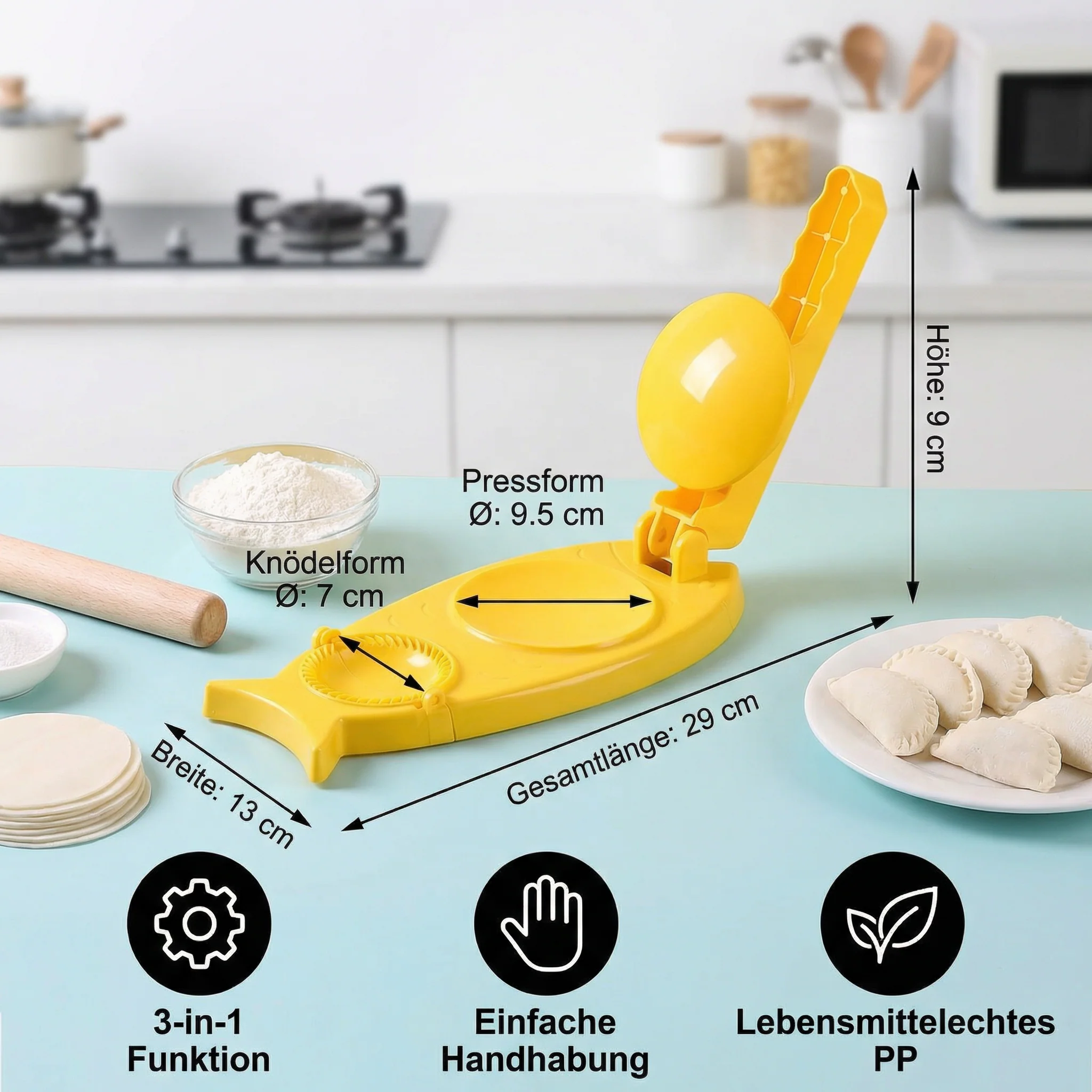 1+1 FREE | PerfectDumpli – Perfectly Shaped Dumplings Quickly and Cleanly Every Time - Image 6