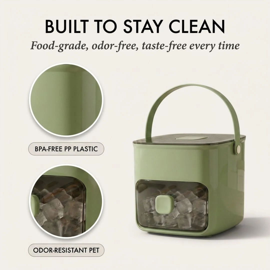 1+1 FREE | IceGlide – Effortless perfect ice cubes with just one simple button press - Image 5
