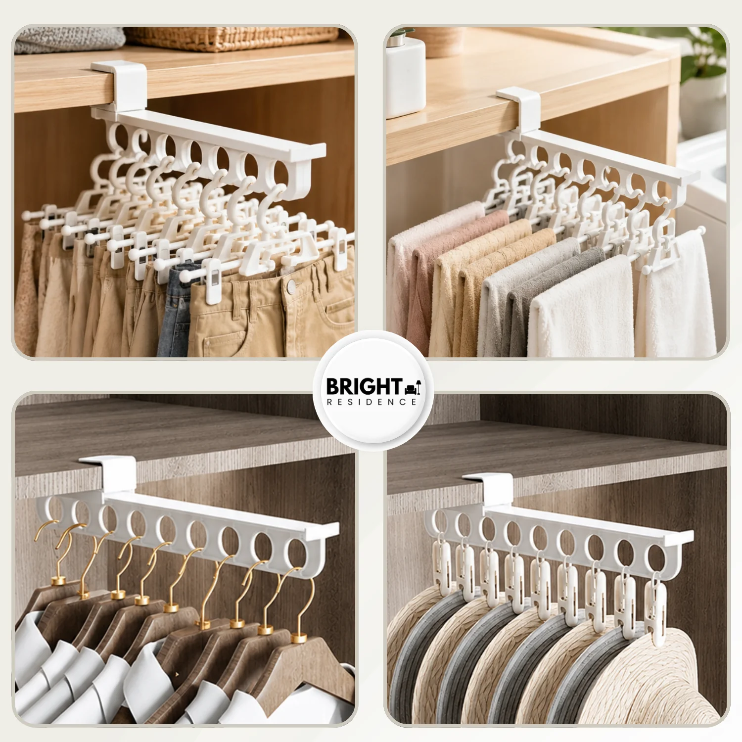 1+1 FREE | PullOut - Extendable Clothes Rail - Image 3