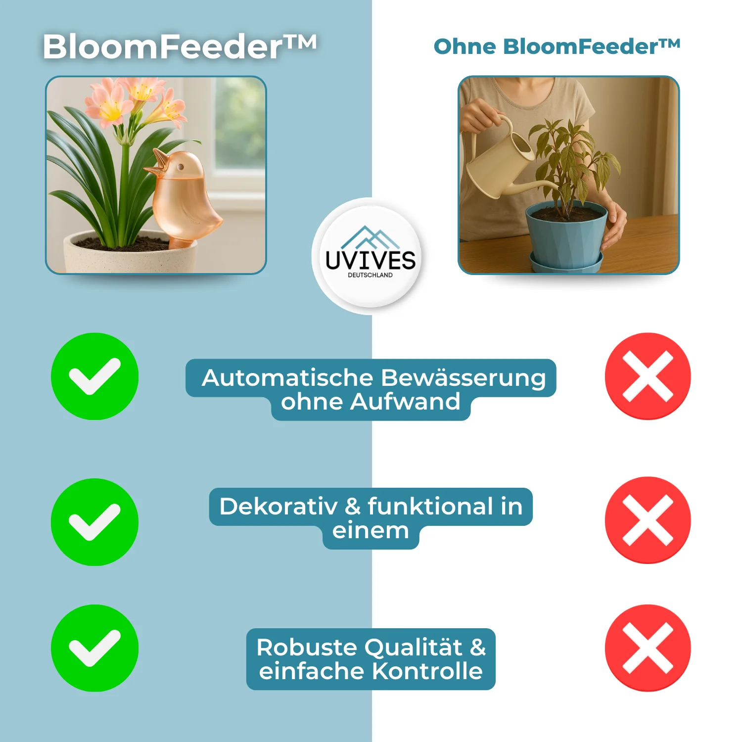 2+1 FREE | BloomFeeder - Automatic Flower Waterer - Image 6