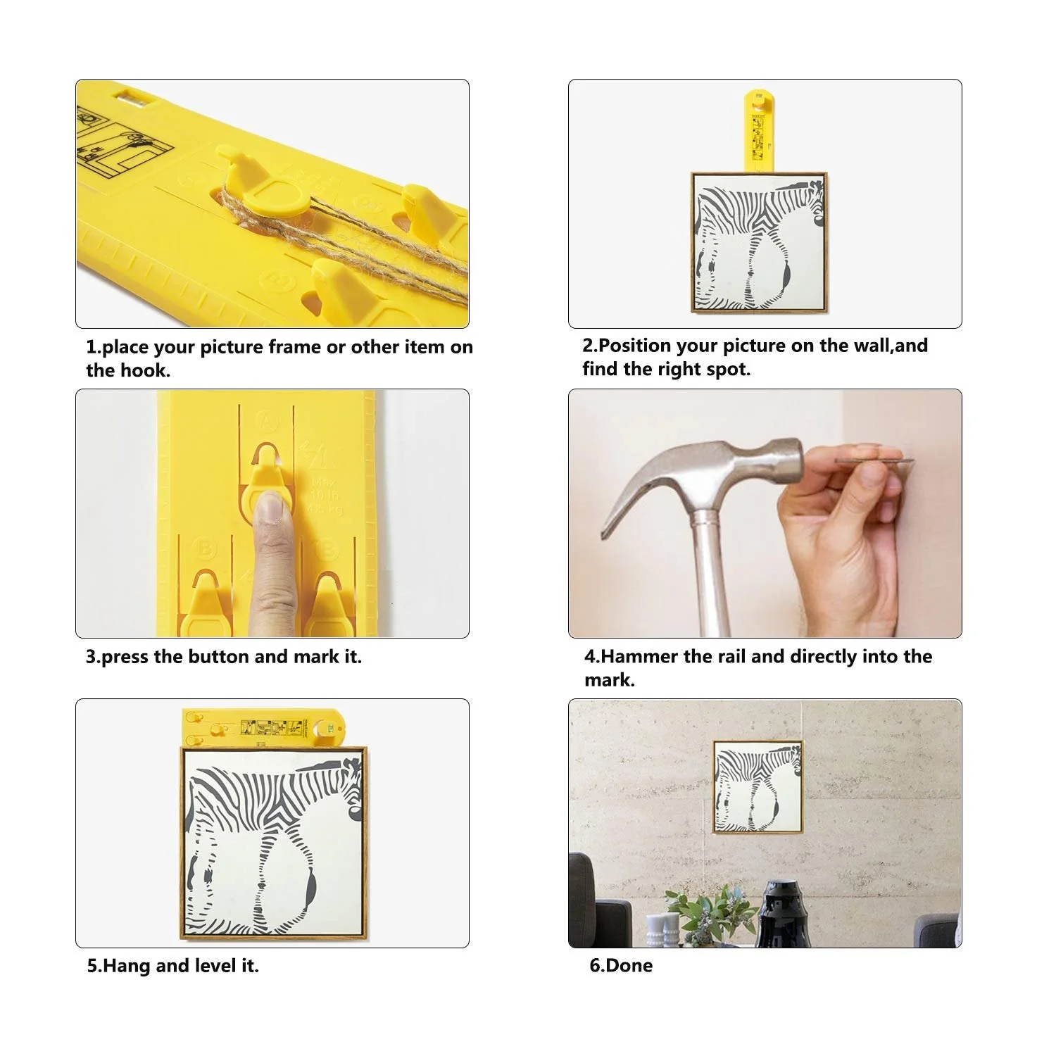 2+1 FREE | WallPro - Always Hang Pictures Straight on the First Try - Image 3