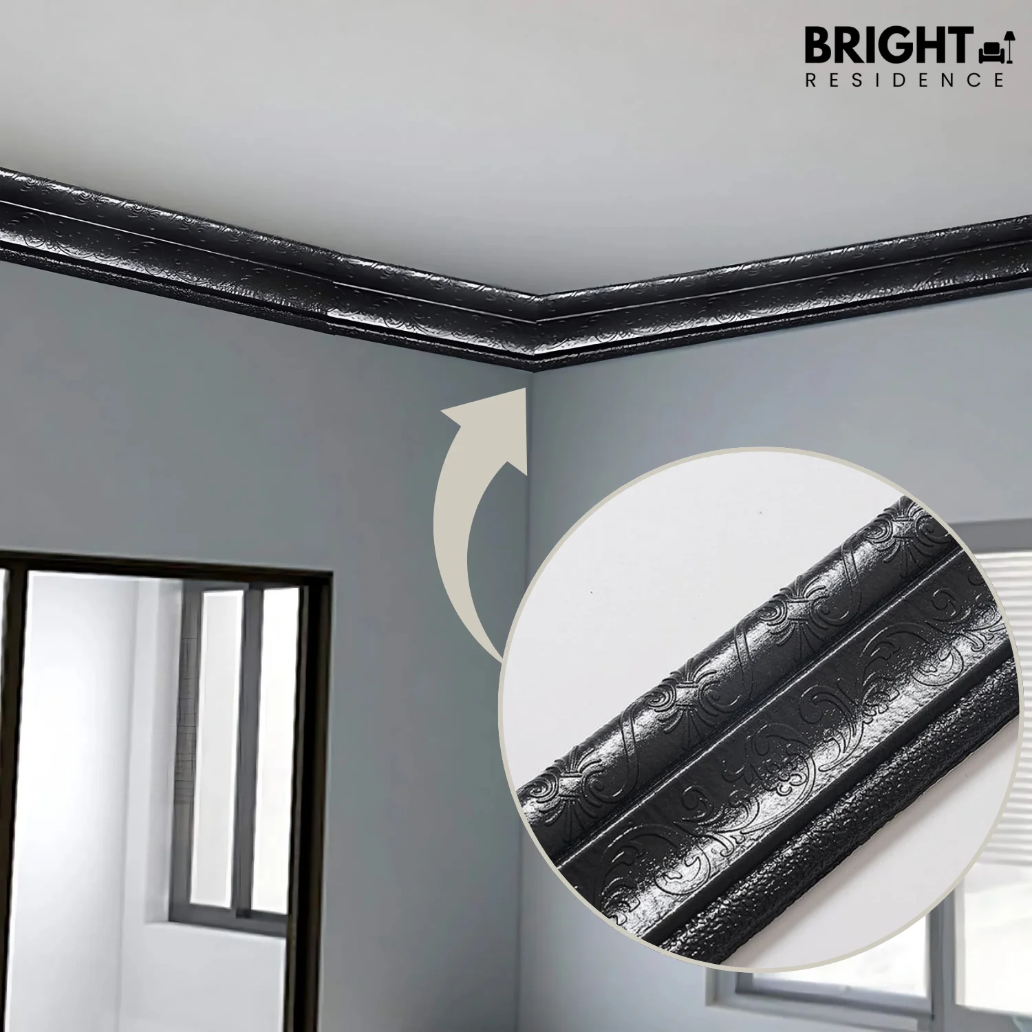 2+2 FREE | EcoBorder - 3D wall border with environmental protection - Image 2