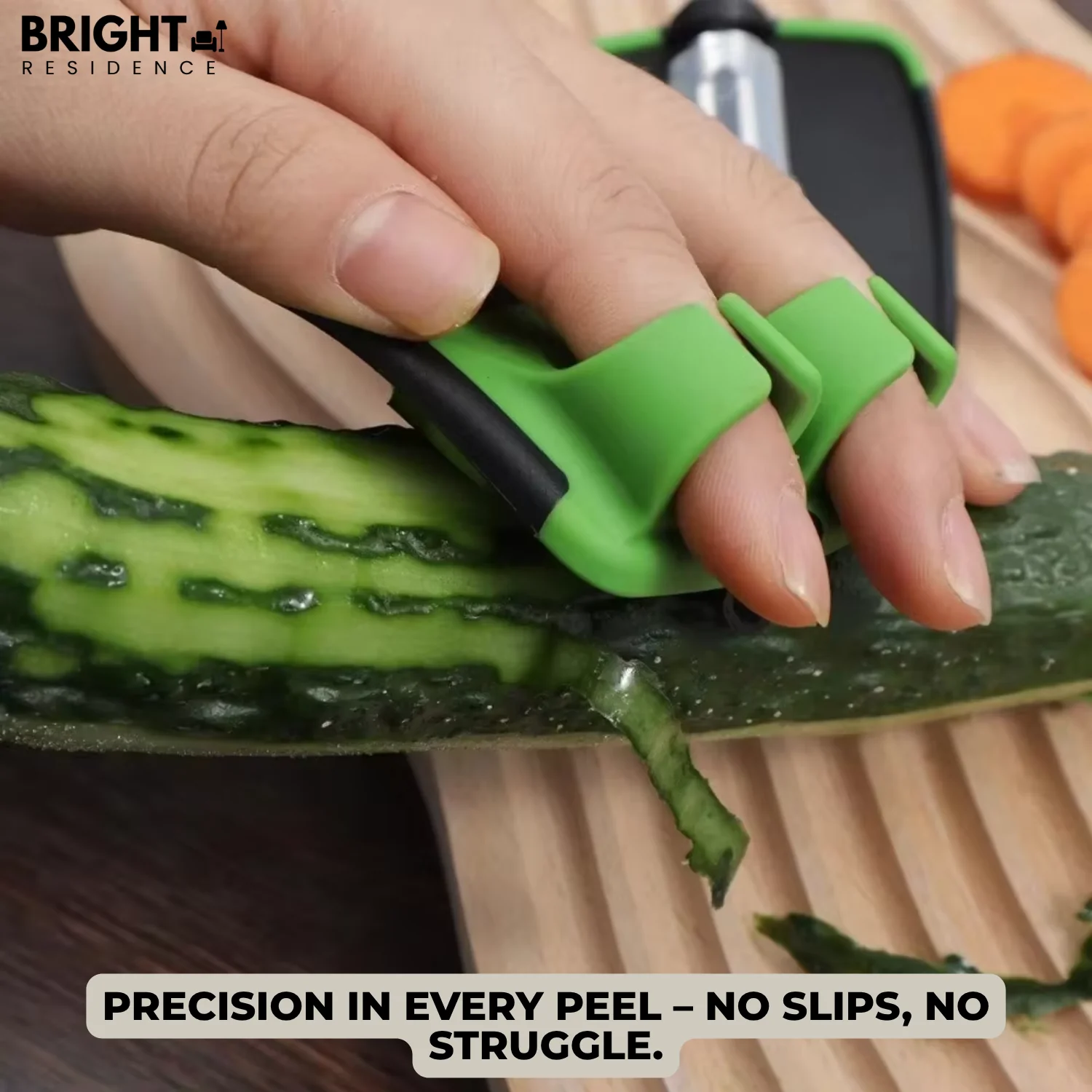 1+1 FREE | PeelRing™ - Finger vegetable peeler set - Image 3