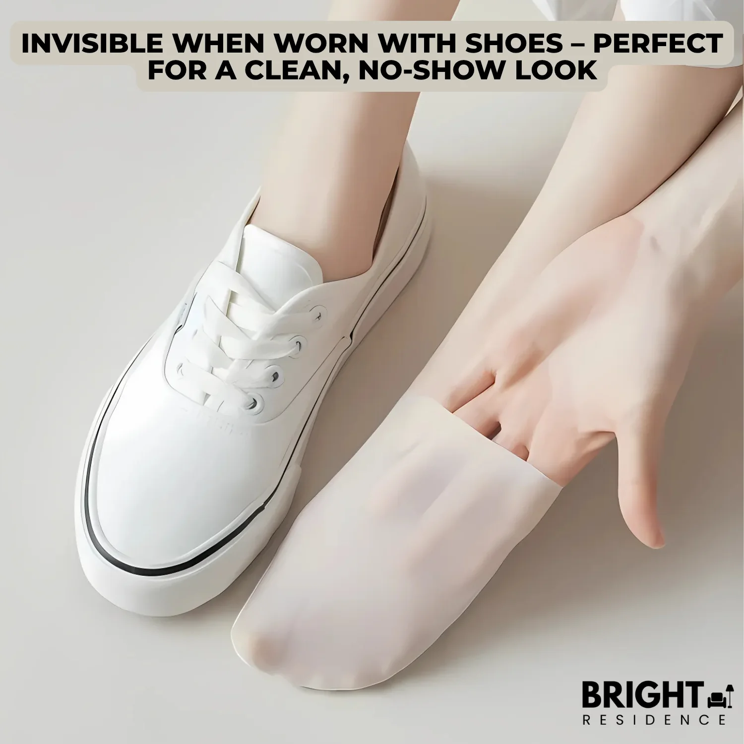 2+3 FREE | Comfy - Ice Silk Socks | Invisible & Breathable | Ultralight - Image 9
