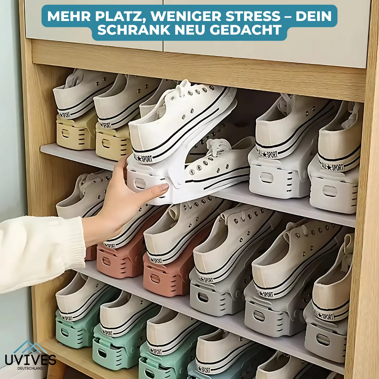3+3 FREE | StepOrder - Wardrobe Organizer - Image 5