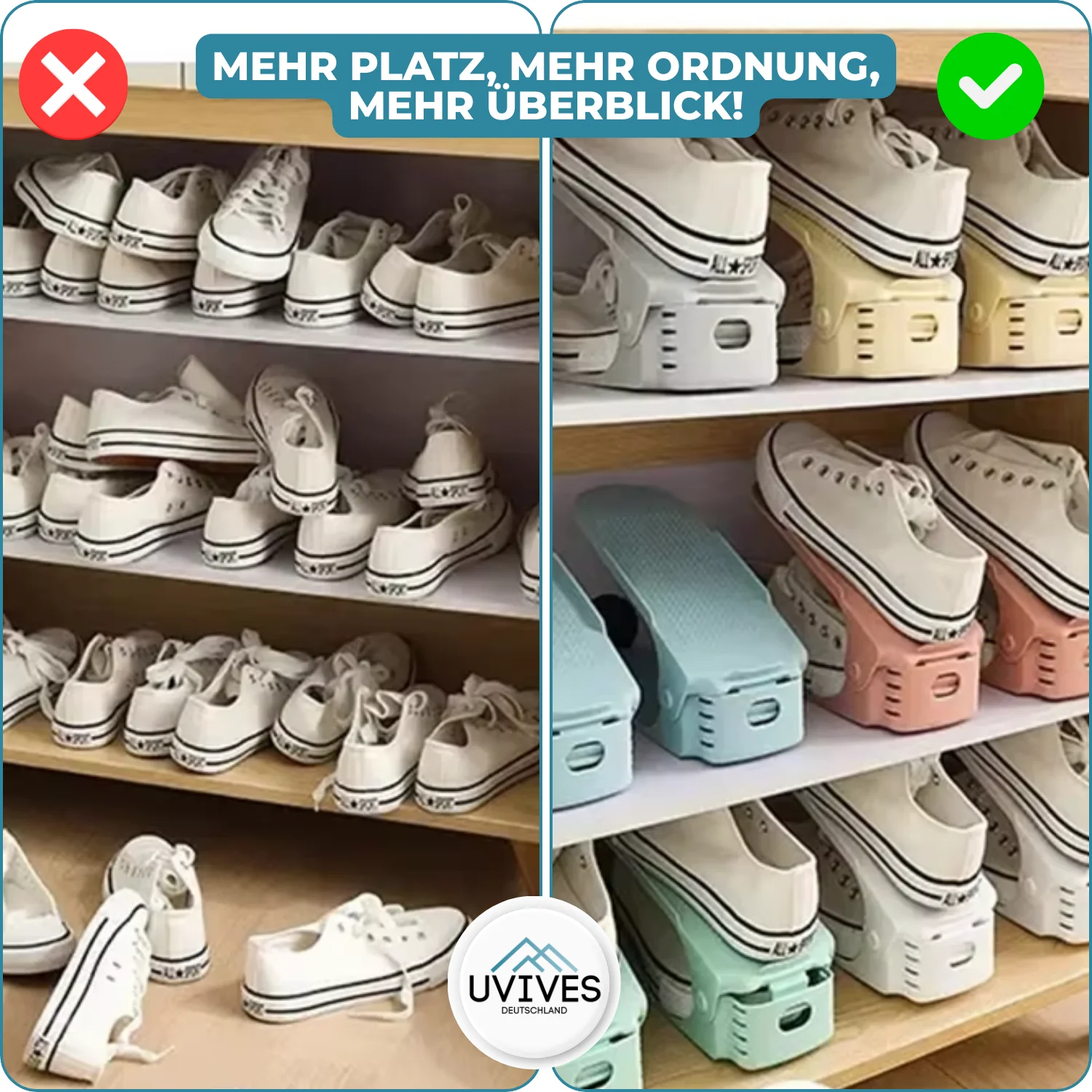 3+3 FREE | StepOrder - Wardrobe Organizer - Image 7