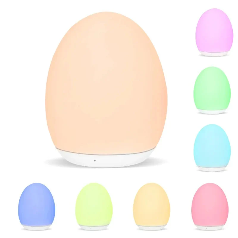 Baby & Kids Night Light | RGB & Dimmable Warm Light | 100h Battery | Child-Safe - Image 2
