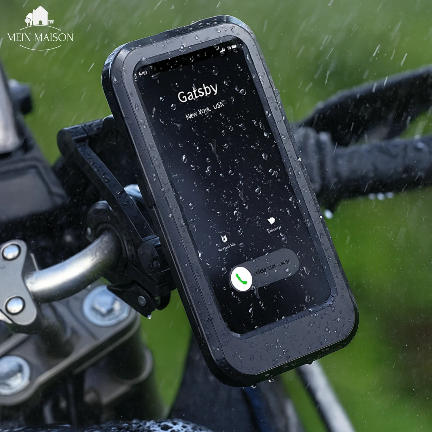 Bike & Motorcycle Phone Mount | 360° Rotation & Quick-Release | Fits Phones up to 6.5 in
