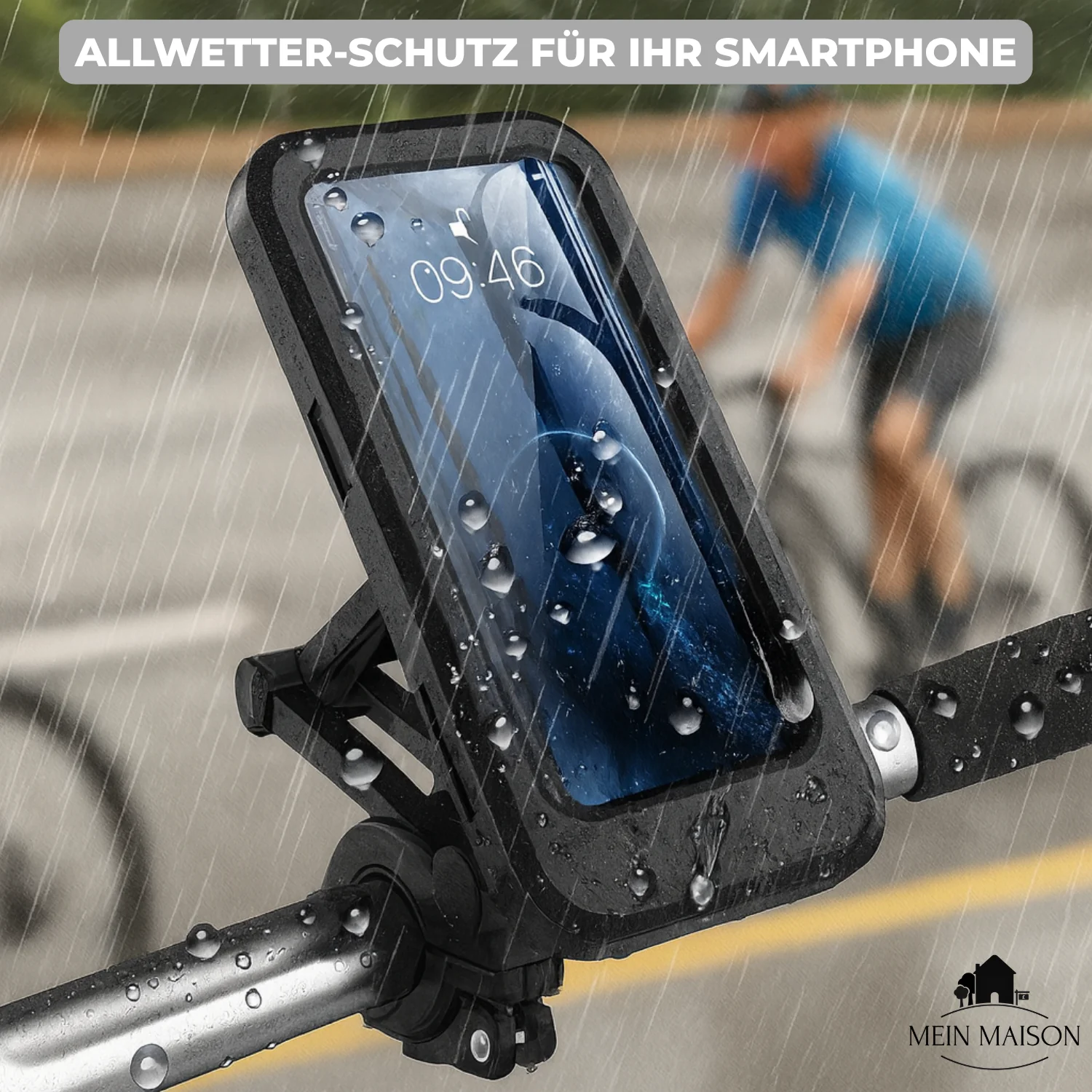 Bike & Motorcycle Phone Mount | 360° Rotation & Quick-Release | Fits Phones up to 6.5 in - Image 2