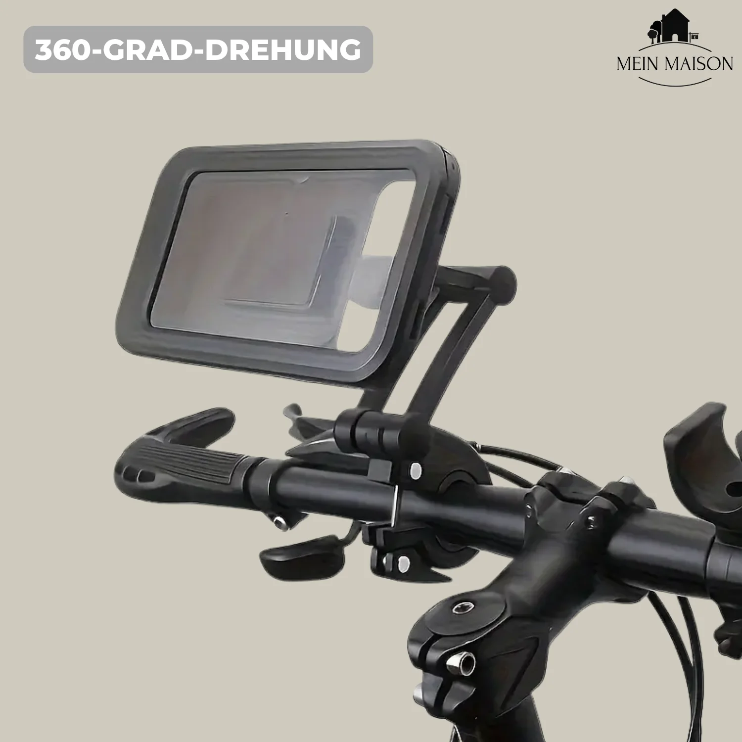 Bike & Motorcycle Phone Mount | 360° Rotation & Quick-Release | Fits Phones up to 6.5 in - Image 8