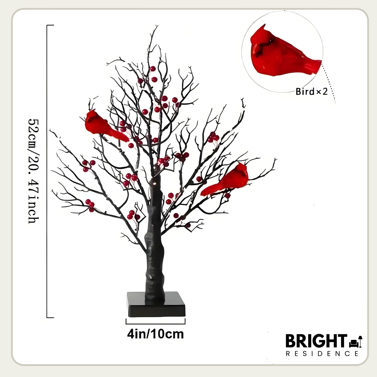 BirdPine Classic – The Luminous Vintage Christmas Tree Full of Nostalgia - Image 10