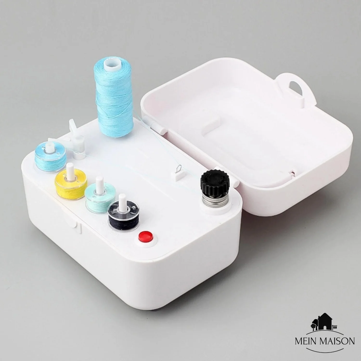Bobbin Winder | One-Button Automatic Winding | Portable Design, Battery or AC Powered - Image 7
