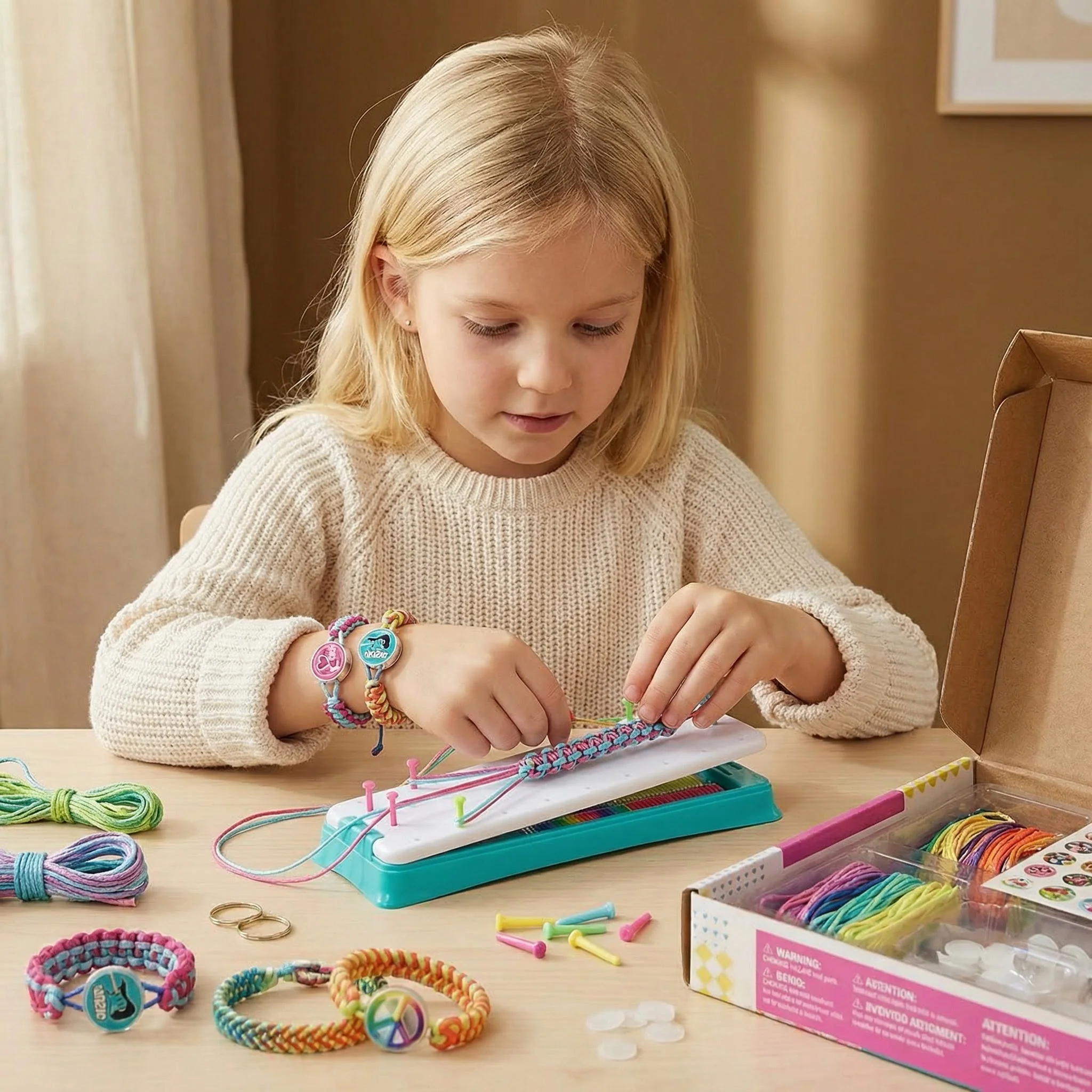 BraidiGlow - Create Stylish Bracelets Quickly and Uniquely