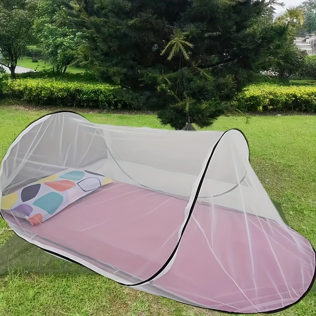 Camping Mosquito Net for 1 Person | Ultralight & Foldable | Zipper Opening - Image 5