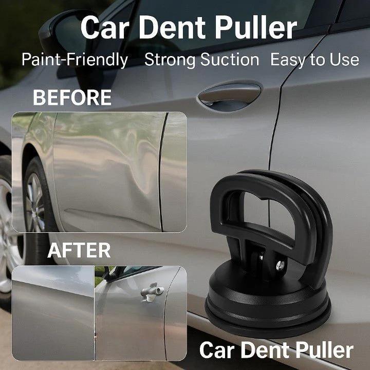 Car Dent Puller | Strong Suction & Ergonomic Grip | Natural Rubber Cup | Paint-Safe DIY Repair - Image 3