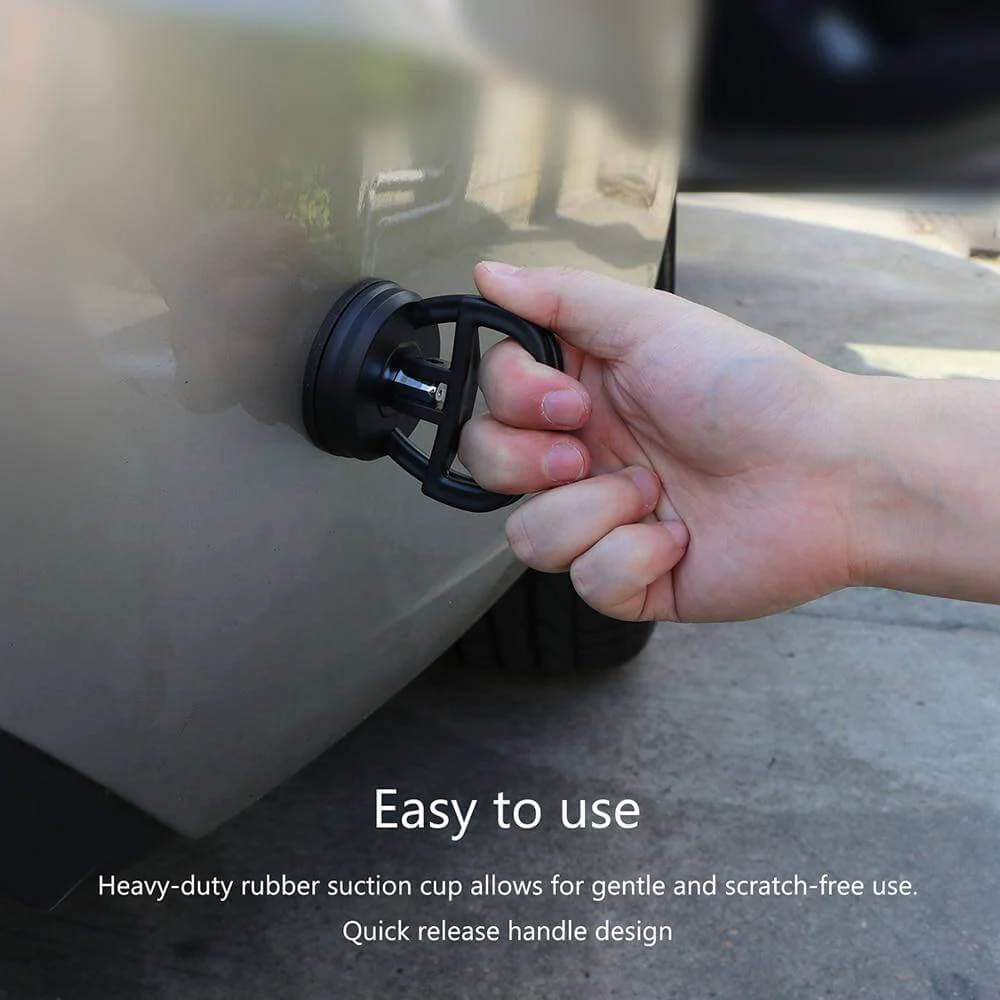 Car Dent Puller | Strong Suction & Ergonomic Grip | Natural Rubber Cup | Paint-Safe DIY Repair - Image 5