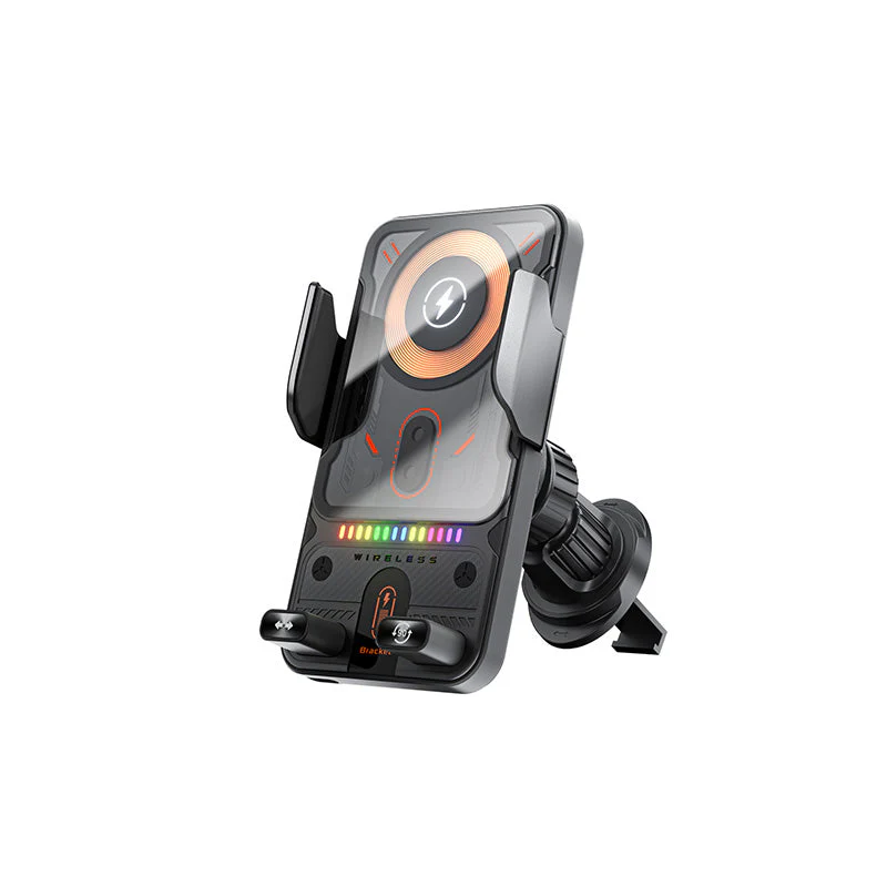 Car Phone Mount | 2-in-1 Rotating Wireless Charger | 15W Fast Charge - Image 6