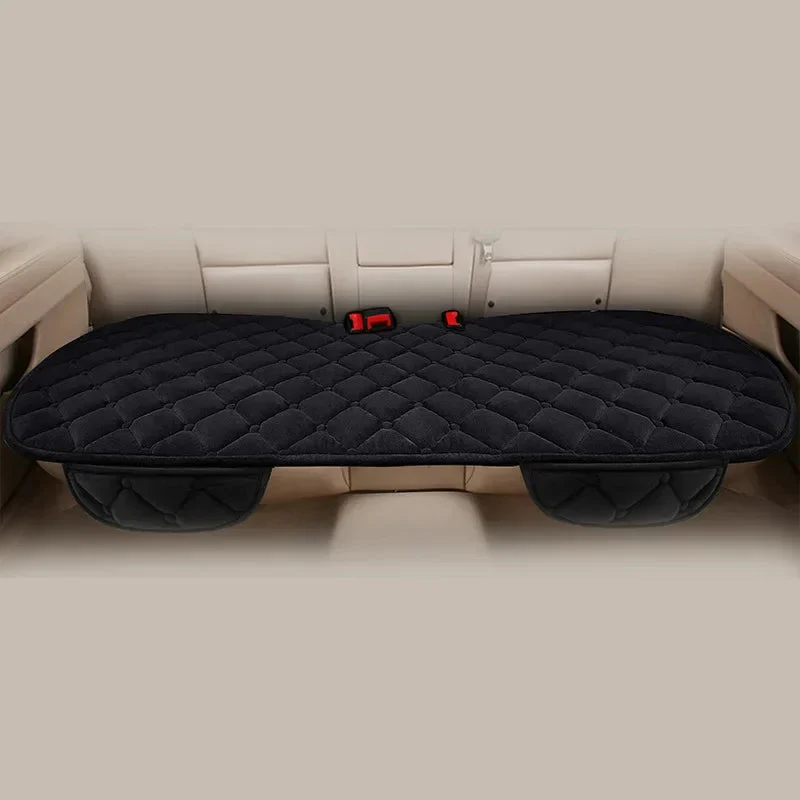 Car Seat Covers | Plush Winter Comfort | Non-Slip Backing & Universal Fit | Seat Protection - Image 5