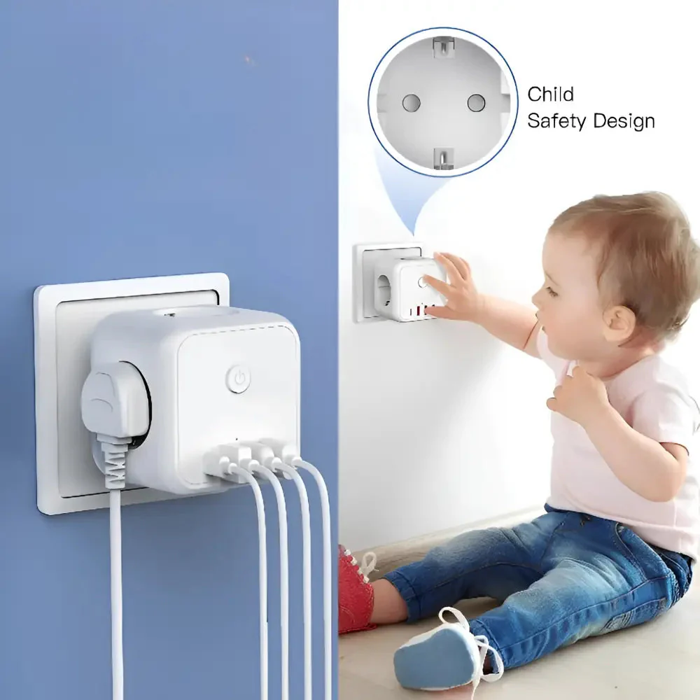 ChargeCube – Charge 7 devices safely and neatly, without cable clutter - Image 3