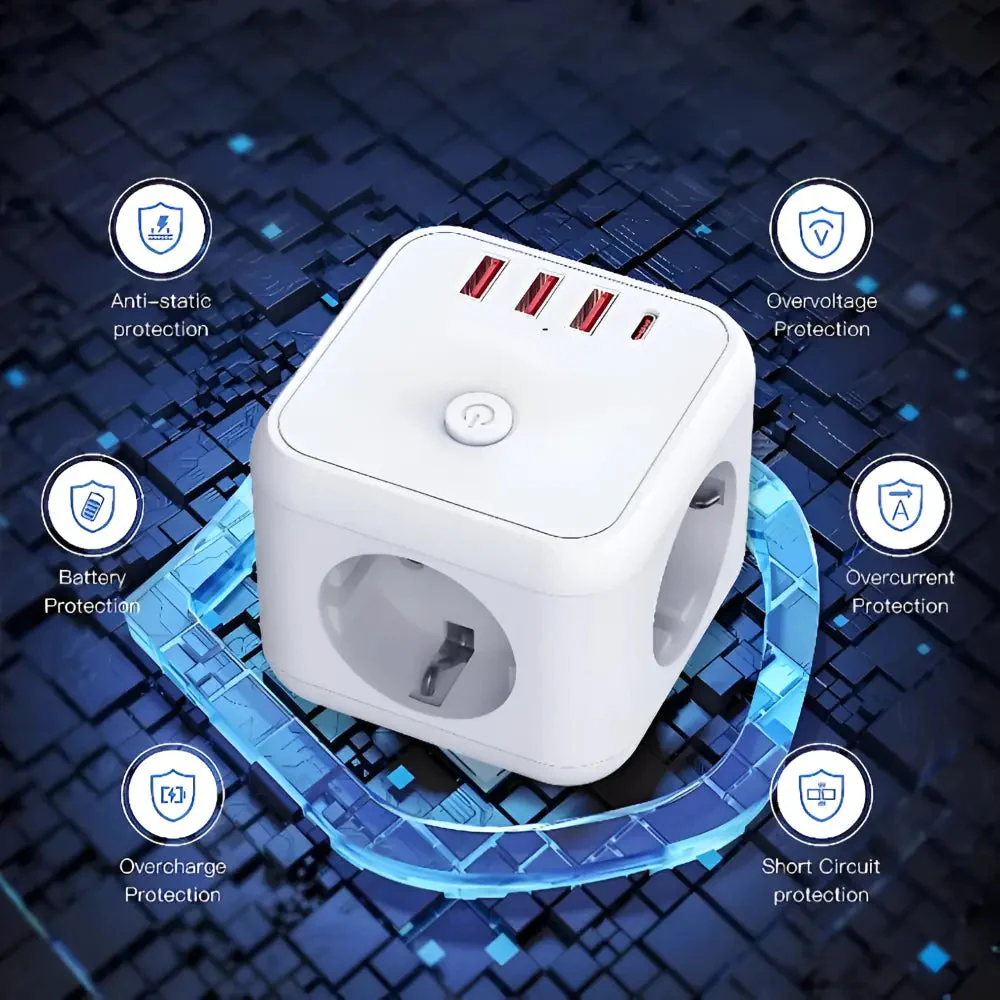 ChargeCube – Charge 7 devices safely and neatly, without cable clutter - Image 4