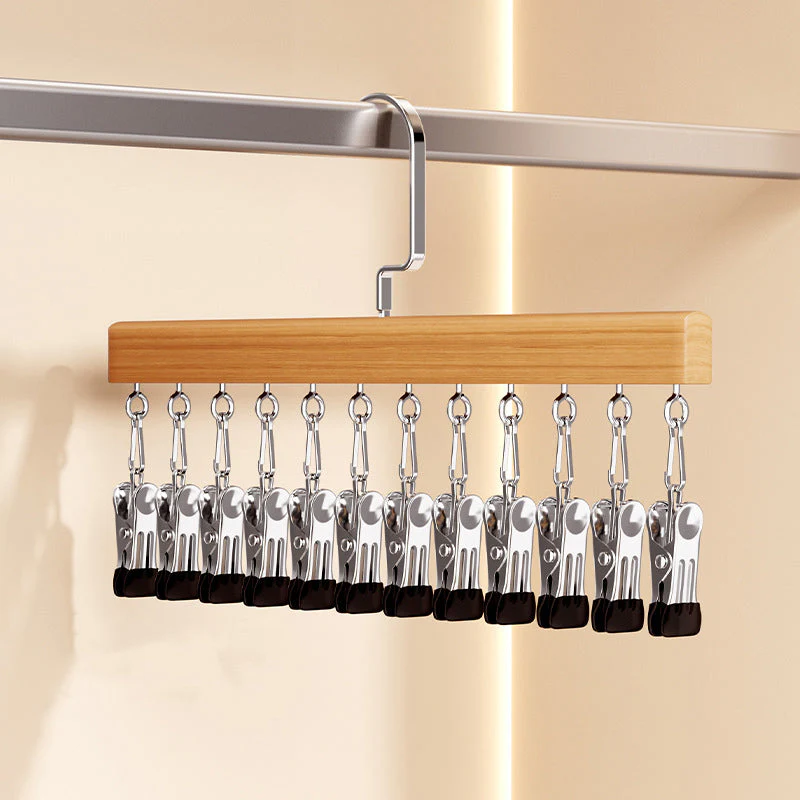 ClosetHaven - Maximize Closet Space with Rotatable Clothes Hanger with 8 Hooks and 360° Rotation - Image 9