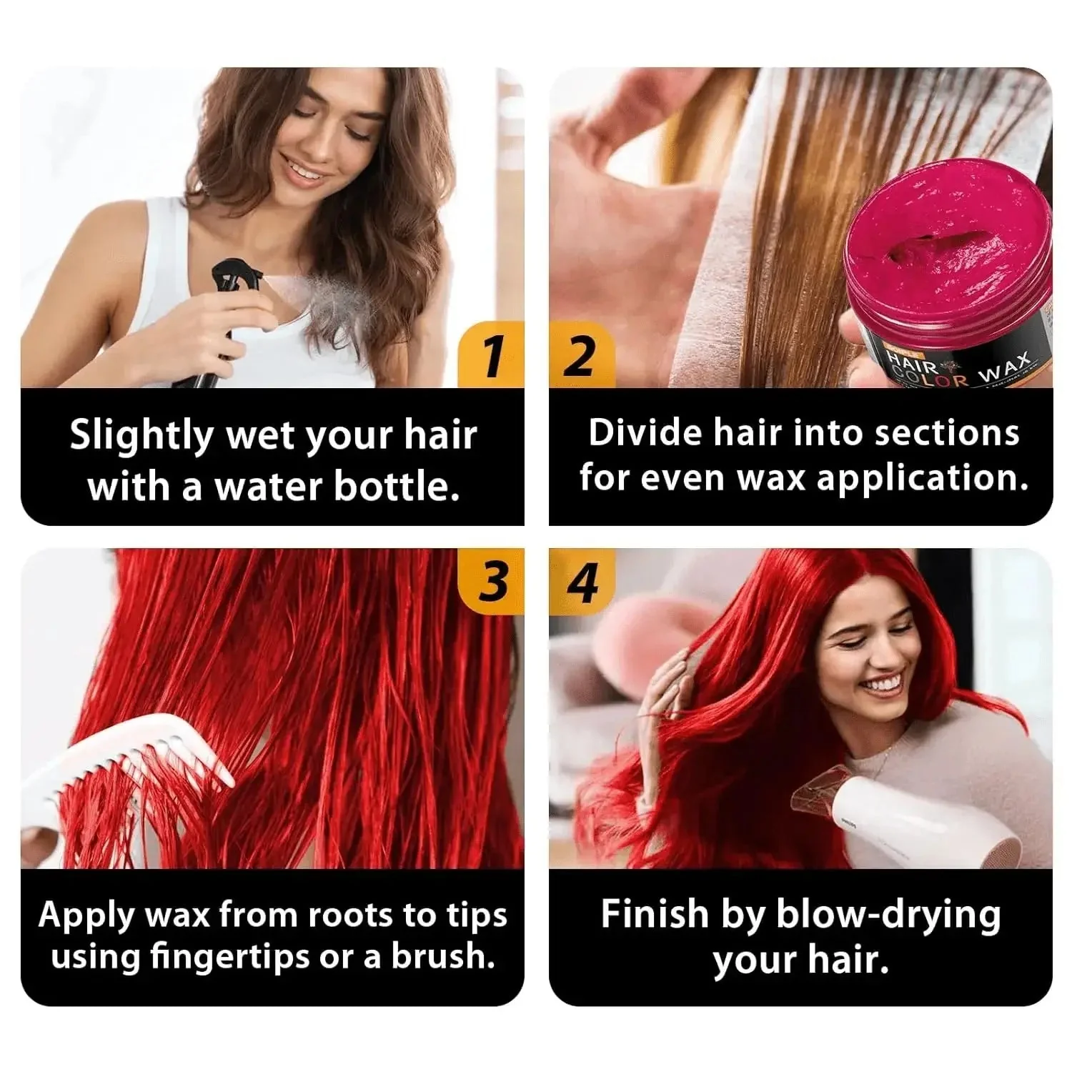 ColorFlex – Vibrant Hair Color That Can Be Washed Out Harmlessly Anytime - Image 5