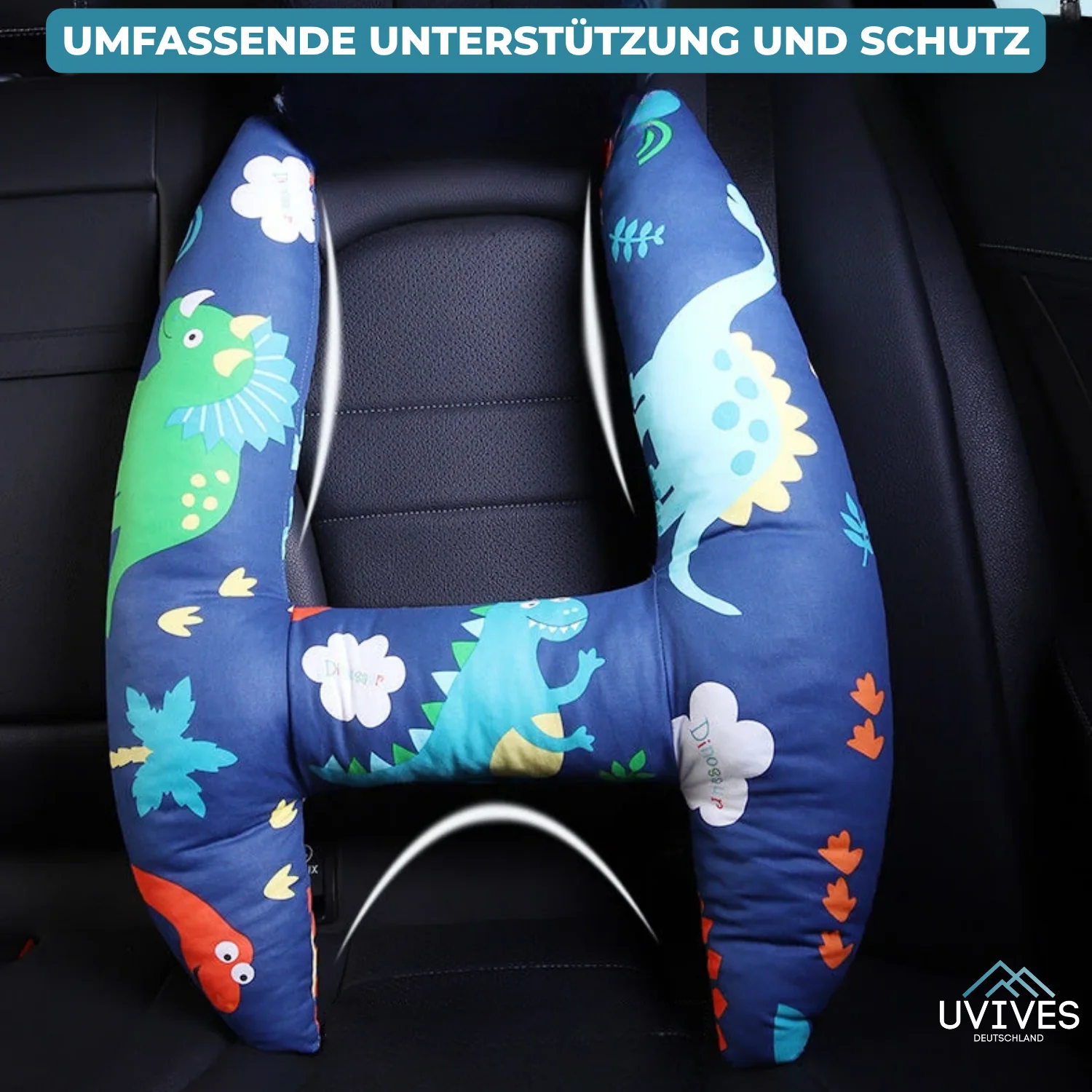 ComfortJourney - Back Seat Travel Pillow for Children in the Car - Image 8
