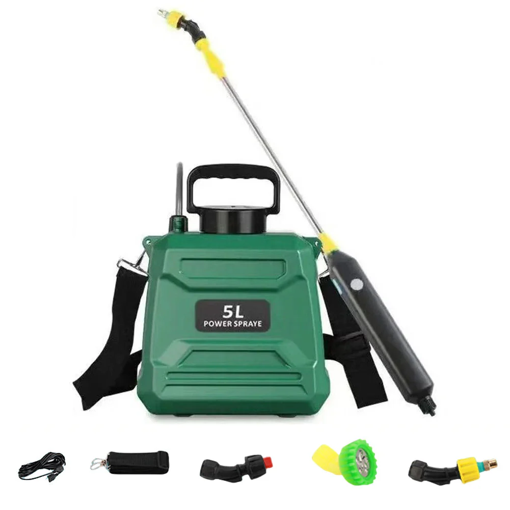 Cordless Sprayer | Auto Pump & 3-in-1 Nozzle | 5L Tank & USB Charging | Garden & Home - Image 4