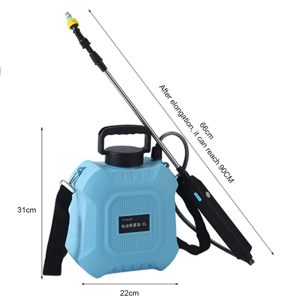 Cordless Sprayer | Auto Pump & 3-in-1 Nozzle | 5L Tank & USB Charging | Garden & Home - Image 7