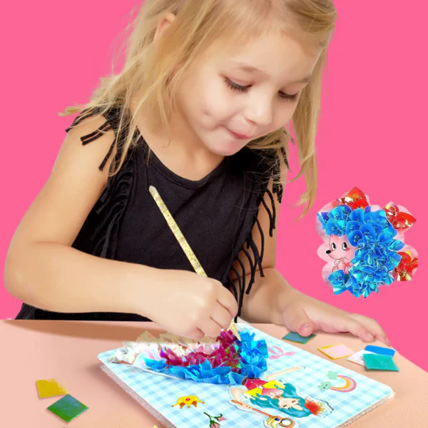 CraftivaKids - Ignite Creativity with Clean Fabric Art Fun - Image 5
