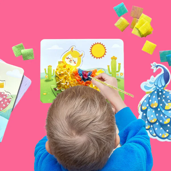 CraftivaKids - Ignite Creativity with Clean Fabric Art Fun - Image 6