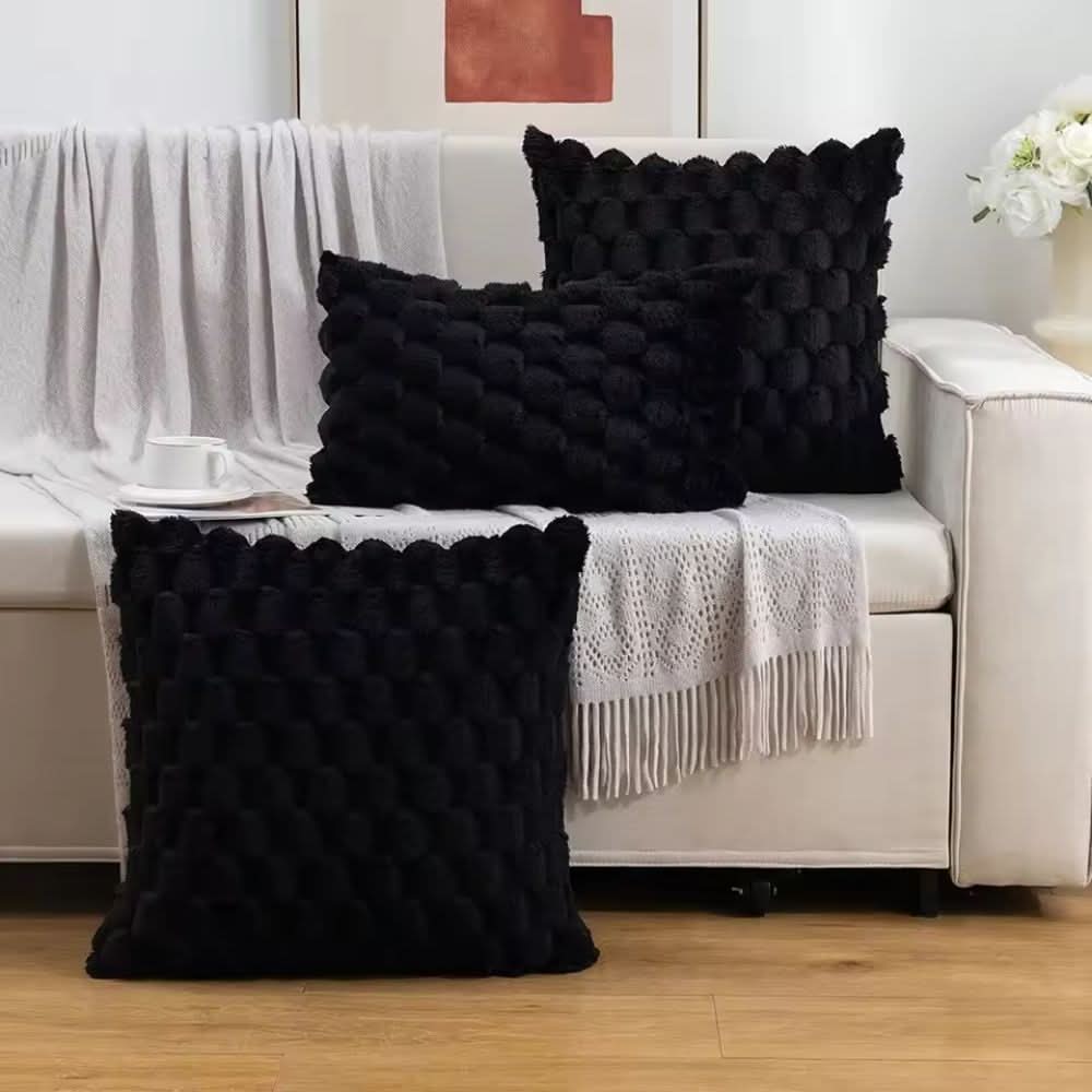 Cushion Cover | Fluffy 3D Texture | Cotton Blend - Image 11