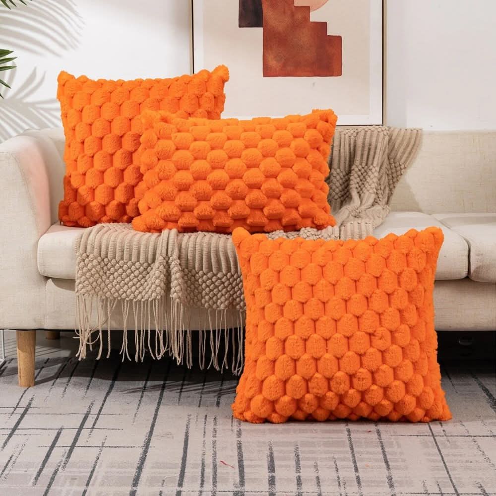 Cushion Cover | Fluffy 3D Texture | Cotton Blend - Image 15