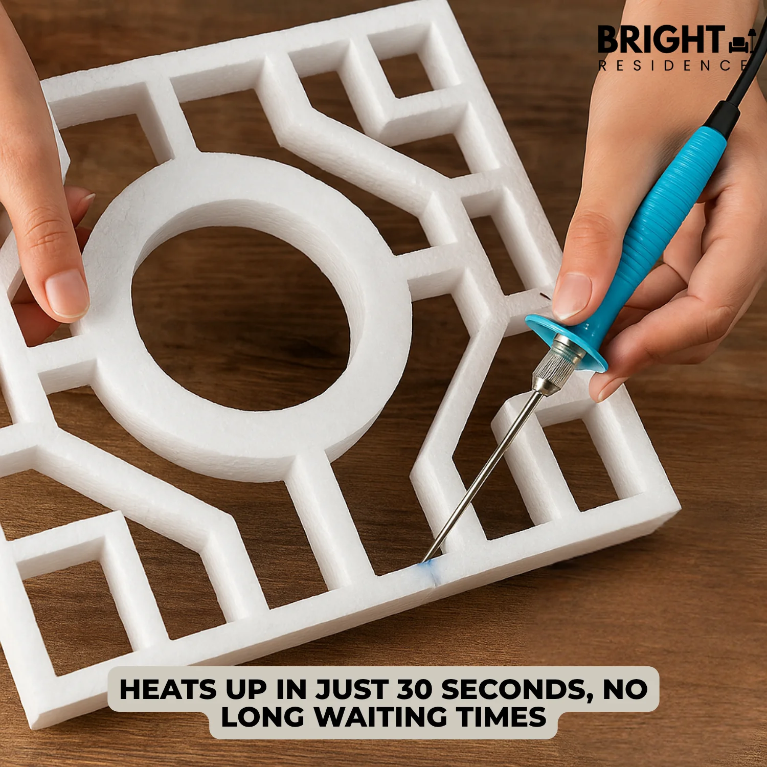 CutCraft Pro – Effortless, Clean Foam Cutting for Your Creative Projects - Image 3