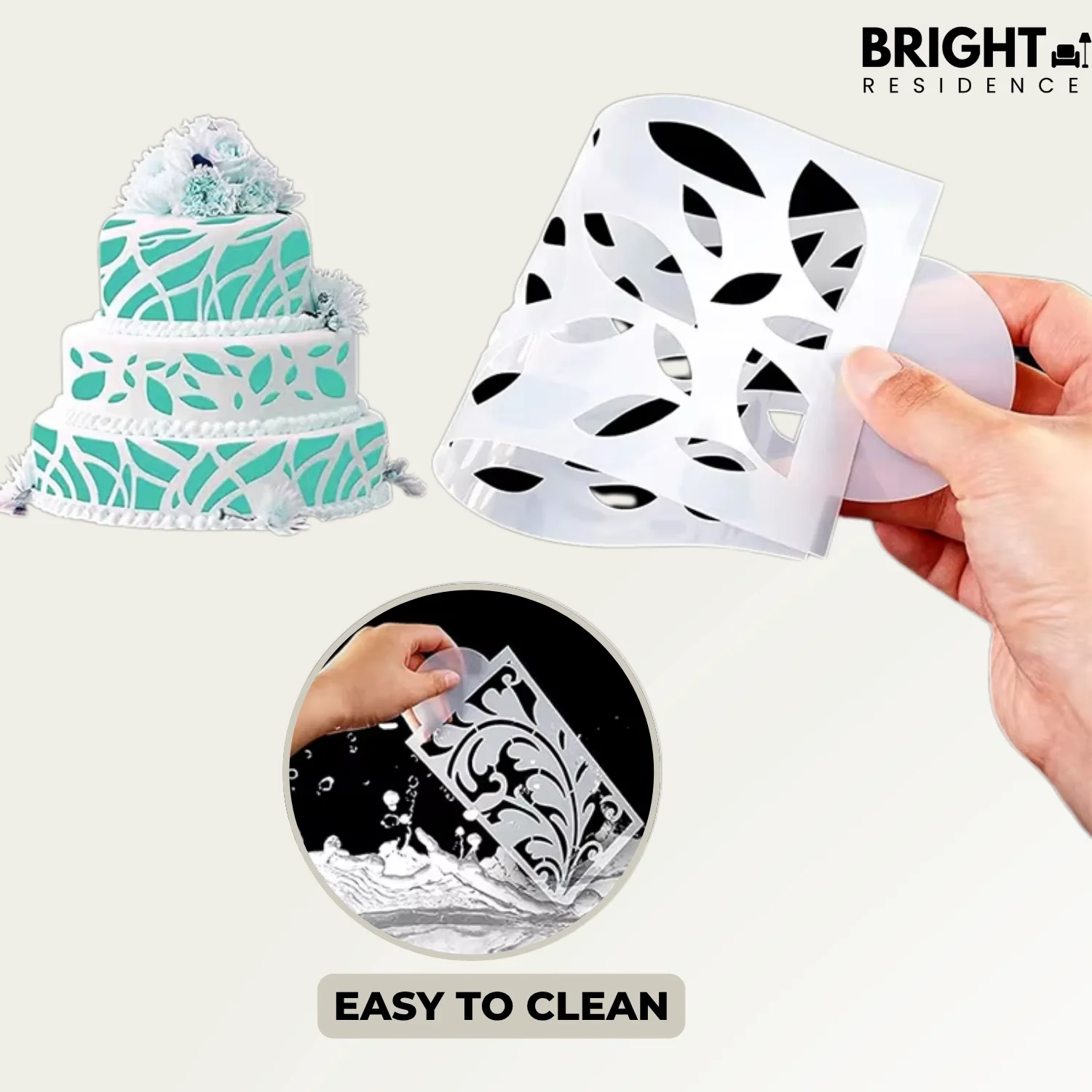 DecoLace™ - DIY cake decorating mold made from lace - Image 4