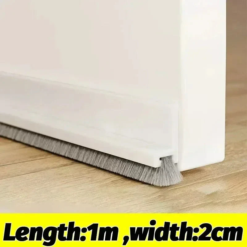 Door Bottom Seal | Heat-Resistant & Abrasion-Resistant | Adjustable Cut-to-Size 3.28 ft | Draft & Noise Reduction - Image 9