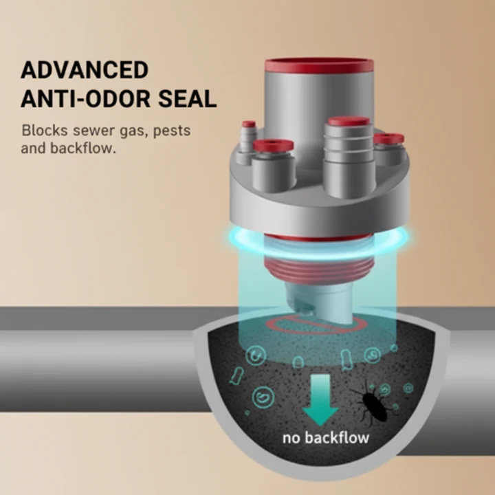 DrainLocker – Connect Multiple Devices without Leaks or Odors - Image 4
