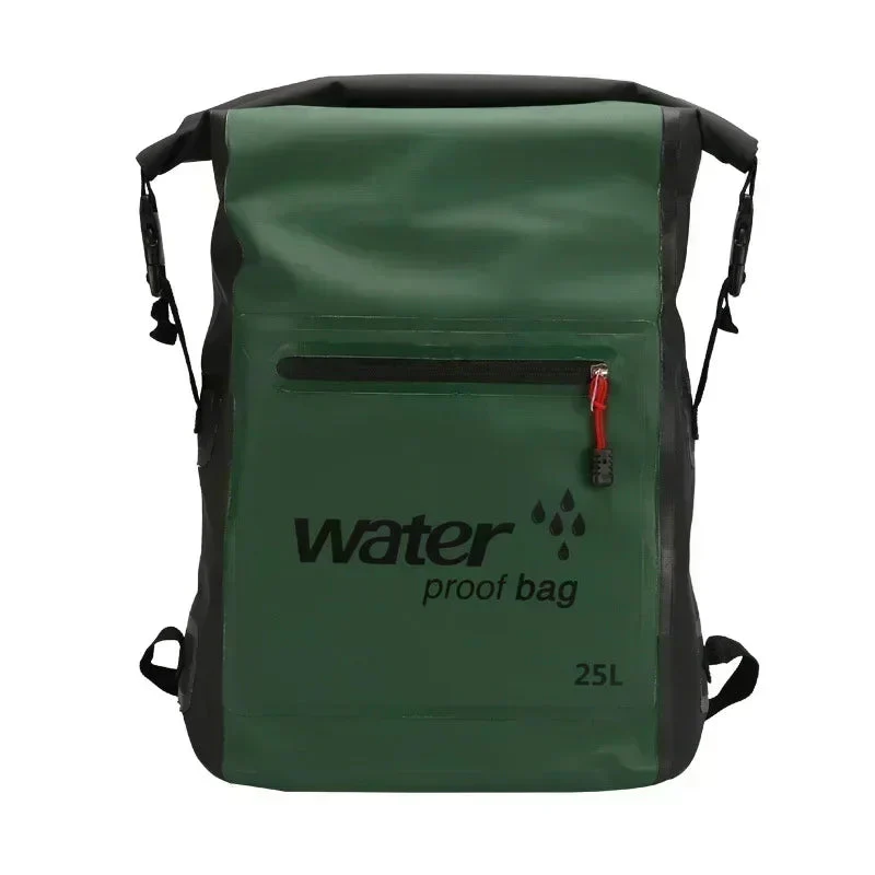 Dry Bag Backpack | Waterproof & Buoyant | 25L Rolltop, Padded Breathable Straps - Image 10