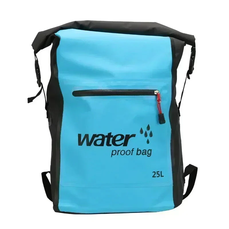 Dry Bag Backpack | Waterproof & Buoyant | 25L Rolltop, Padded Breathable Straps - Image 11