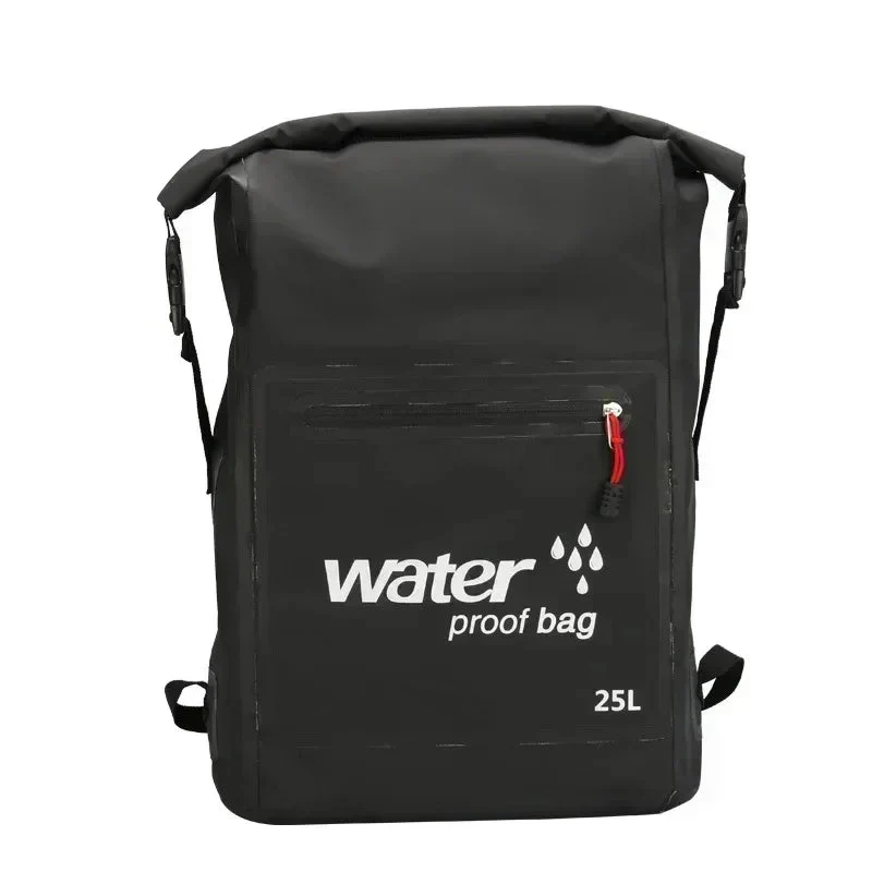 Dry Bag Backpack | Waterproof & Buoyant | 25L Rolltop, Padded Breathable Straps - Image 7