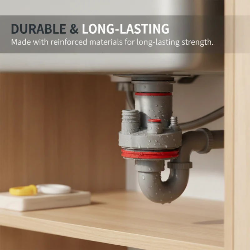 EasyFlow – Effortless, Leak-Free Multi-Appliance Drain Connection - Image 6