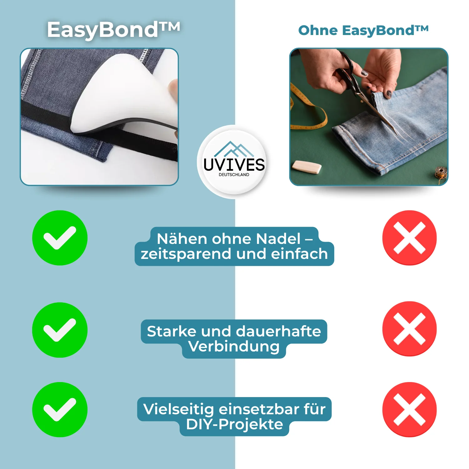 1+1 FREE | EasyHem - Perfect trouser lengths in seconds - Image 11