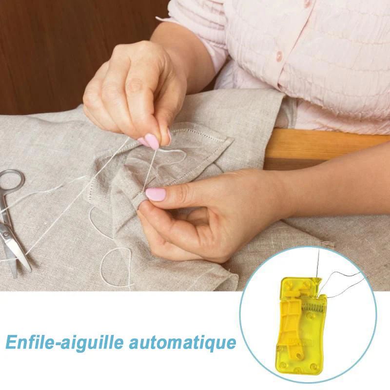 EasyThreader - Thread needles quickly without eye strain or frustration