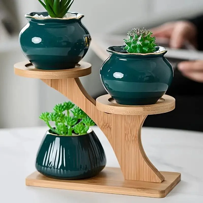 EcoBamboo - Organize and Showcase Your Plants Stylishly and Instantly - Image 4