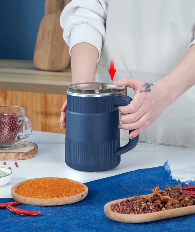 Elektrische Getreidemühle | Multifunktional für Getreide, Samen & Kaffee | Langlebige Klingen & Kompaktes Design - Image 5