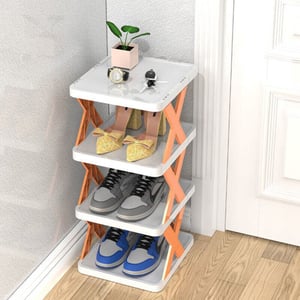 Entryway Shoe Rack | Stackable Modular Design | Holds Up to 20 Pairs - Image 4