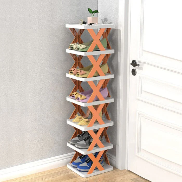 Entryway Shoe Rack | Stackable Modular Design | Holds Up to 20 Pairs - Image 7